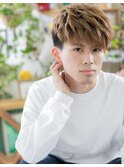 ■ツートーンカラーツーブロック束感ショート108-2戸頭10代20代
