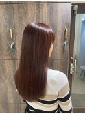 チェリーブラウン/暖色カラー/高発色カラー/艶髪/池袋東口