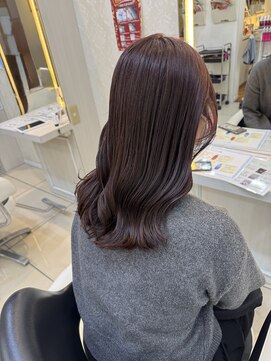 ２０代３０代秋冬ピンクラベンダー