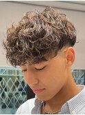 銀座シャドウパーマルーズパーマツイストスパイラルパーマ30代