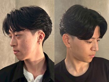 ノーエン(noen)の写真/”曲がる縮毛矯正”なら《noen men's hairdesign》にお任せ♪クセを伸ばしながら自然で動きのあるStyleへ◎