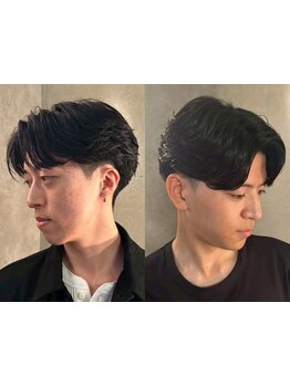 ”曲がる縮毛矯正”なら《noen men's hairdesign》にお任せ♪クセを伸ばしながら自然で動きのあるStyleへ◎