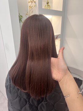 ラベンダーピンク／暖色カラー