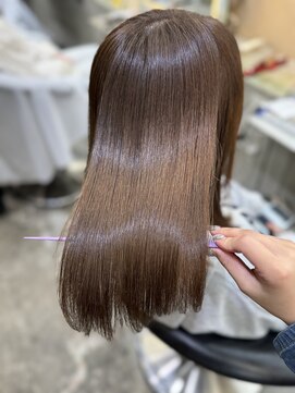 ロンド 表参道店(Lond) ミディアムレイヤーカット/レイヤー/顔周り/韓国/髪質改善