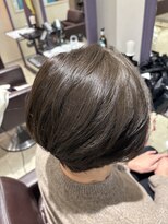 シャンプーボーイ セントラル 博多(SHAMPOO BOY central)&nbsp;オリーブ系白髪ぼかしカラー