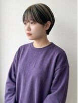 キビト(kibito)&nbsp;アンブレラカラーマッシュショートボブ10代20代30代白髪ぼかし