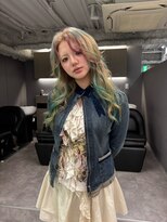 ロテサカエ(Lote.Sakae)&nbsp;着物ヘア/大人ガーリー/ダークアッシュ/似合わせカット/名古屋