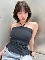 コードライン 三島店(CODE.LINE)&nbsp;《CODE.LINE》レイヤーが入ったくびれボブ