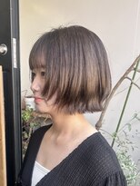 リズム(RHYTHM) ベージュ×ショートボブ