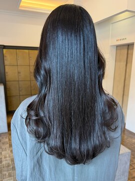 ヘアーアイスカルテット(HAIR ICI QUARTET) 透明感溢れるグレージュ×小顔レイヤーカット/20代30代