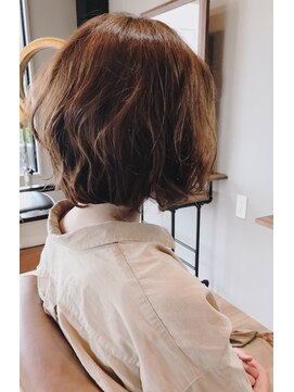 ラヴォンドヘアー(LAVANDE hair) クリープボブ×CAP【LAVANDE hair】