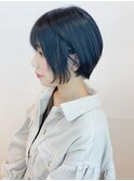 【morio鶴瀬】黒髪ツヤ大人可愛いナチュラルショート