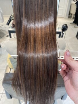 ネオリーブギンザ 銀座店(Neolive GINZA) 髪質改善トリートメントでうる艶ヘア