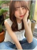 大人可愛い20代30代40代小顔ミディアムヘア「TheC」