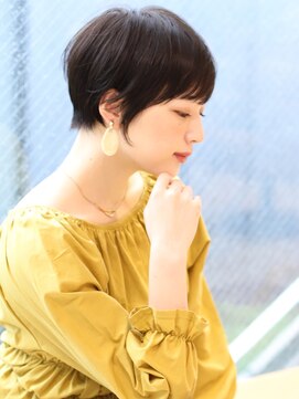 グランド(GRAND) ショートボブ髪型20代30代40代50代前髪あり前髪無し面長丸顔