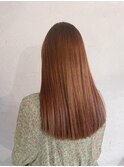 髪質改善プレミアムストレート×切りっぱなし　20代30代40代
