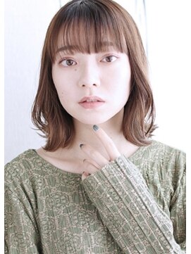 アーク(ARC+) 大人の外ハネボブ/30代/40代/ベージュカラー