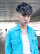 ハバナ 新宿(HAVANA)&nbsp;ソフトツーブロック/刈り上げ/センターパート/ツイスト/ビジネス