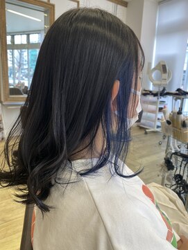 コワファースト 大分(COIFF1RST) ミディアムインナーカラー