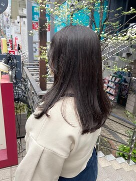 キティン 吉祥寺(kitin) 《kitin吉祥寺》オリーブグレー　セミロング