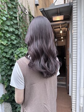 チョビー(Chobii) 表参道グレージュカラーデジタルパーマイルミナカラー吉田2