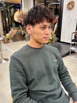 ユイマァル 岡山店(YUIMARL) メンズパーマ☆ツヤ感スタイル