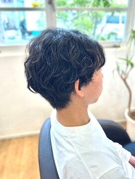 エルベ  茨大前店(elve) メンズスタイル×無造作パーマ