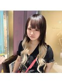 プルエクステ10代20代レイヤーカットツートンカラー名古屋美容室
