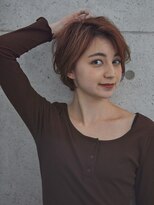 ブレンアネックスバイドット(BLEN ANNEX by.dot)&nbsp;前髪切りっぱなしボブエアリーロング美髪ピンクブラウン[町田駅]