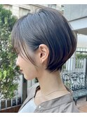 20代30代40代50代耳かけショート前髪なしハンサムショートカット