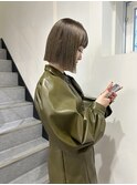 ブリーチ無し!ミルクティーベージュ!