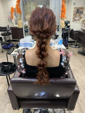 ジャムスタイリングハウス(JAM STYLING HOUSE) くびれのある編みおろし