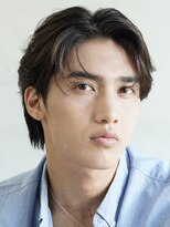 センターパートウルフカットシャドウパーマニュアンスパーマ