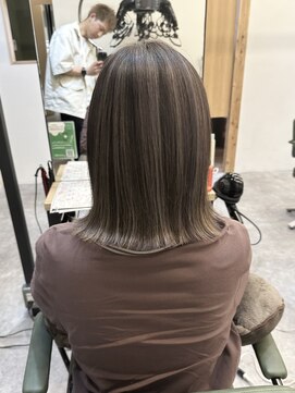 トリニティ 本厚木(trinity) コントラストハイライトアッシュグレージュ本厚木