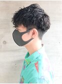 20代30代メンズソフトツーブロックビジネス大人カッコイイ