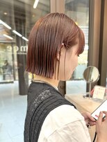 ミィ 表参道(mee.)&nbsp;前髪/アンブレラカラー/こなれミディ/イメチェン/ウェーブパーマ