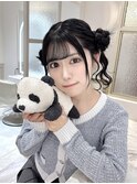 ☆黒髪☆クラゲヘアーアレンジ