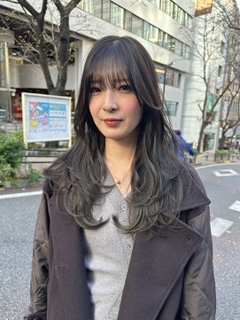 ハオ(hao) レイヤーカット×グレージュカラー