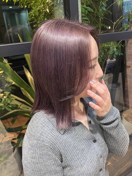 ノーム(norm) ラベンダーベージュ/ラベンダーピンク/ピンクグレージュ/ボブ