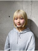 #ガルボ#ハイトーン#エクステ#ブリーチ#プルエクステ#ボブ