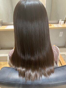 ナンバー 大分中央町店(N°) 【MIKOTO】@mikoto_newi　「髪質改善」地毛風ストレート＊