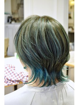 トッカ ヘアーラウンジ 日吉店(tocca) ♪ハイライト×インナーカラーで作るハイデザインカラー♪