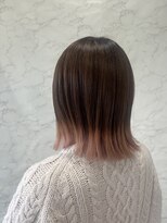 ウシワカマルエムティードット(USHIWAKAMARU MT.)&nbsp;裾カラー　ピンク