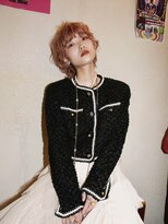 モノリス(MONOLITH.)&nbsp;ショートウルフ・ピンクベージュ