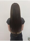 地毛の赤みが気になる方に！暗めアッシュ♪