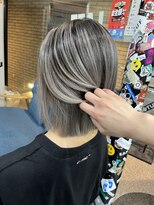 ラフ(LAFF)&nbsp;#黒髪#ボブルフ#ネビージュ#小顔#ワンレン