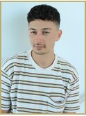 外国人風パーマウルフカルマパーマベリーショートダークアッシュ