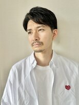 ロンドオム 池袋(Lond Homme)&nbsp;men's/メンズ/ブルーブラック/フェザーパーマ/サーフカール/池袋