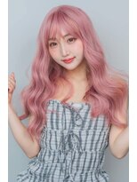 ユナイテッドビューティーウェストコースト(UNITED BEAUTY WEST COAST)&nbsp;ハイトーン/ピンクカラー/ロング