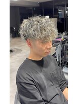 ステラ(STELLA)&nbsp;波巻きスパイラル/メンズカット/メンズ/メンズサロン/波巻き